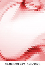 red white triangles vector geometric background with gradients  lines  different colors pattern eps 10