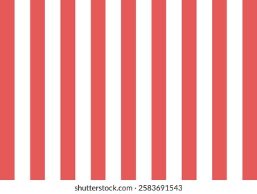 Red and white vertical bars background