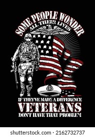 Red white veteran it can be used for Merchandise, digital printing, screen-printing or t-shirt etc.