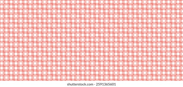 Red and white wicker woven plaid texture background