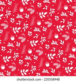 red white winter pattern