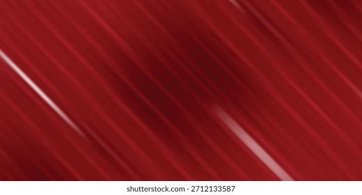 Rojo. Fondo de rayas de pantalla ancha. Imagen digital con rayas en ángulo
