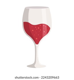 red wine cup drink icon