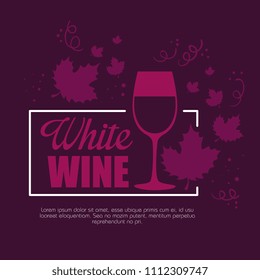 red wine cup label