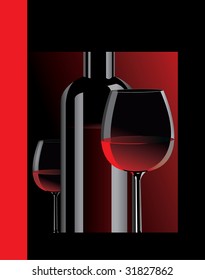 red wine design