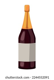 red wine drink bottle icon