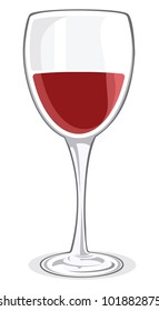 Red Wine Glass