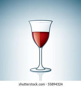Red Wine Glass
