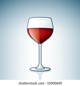 Red Wine Glass