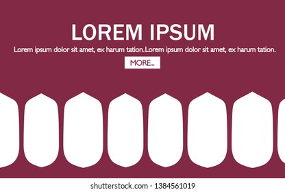 Red wine glasses silhouette. Flat vector illustration on white background. Web site page and mobile app design. Place for text.