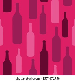 Red wine seamless background pattern