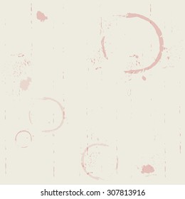 Red wine stains