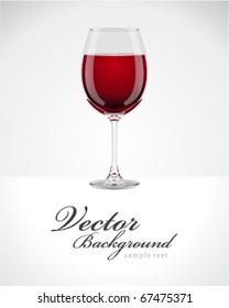 Red wine vector background