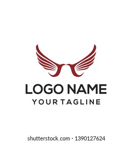 Red Wings Logo or Symbol for a company