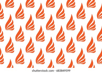 Red wings pattern