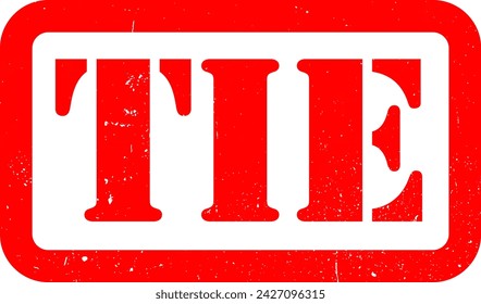 Red Winner Loser Win Lose Tie Rubber Stamp Grunge Texture Sign Signage Label Badge Sticker Vector EPS PNG Transparent No Background Clip Art Vector EPS PNG 