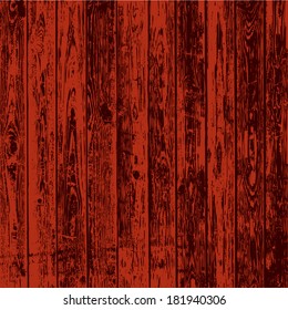 red wooden background