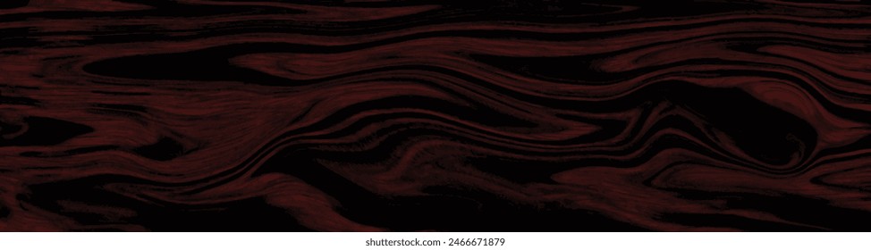 Red wooden panel with natural pattern, red wooden surface with copy space, vector illustration