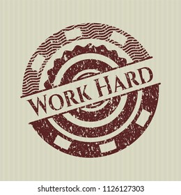 Red Work Hard rubber texture