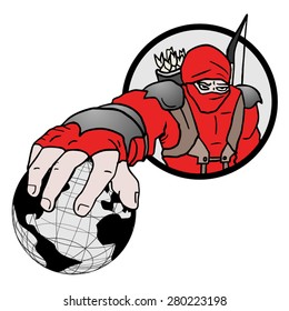red world ninja