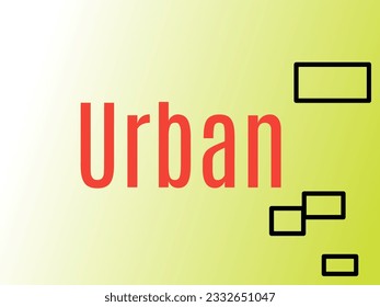 Red writing green background template