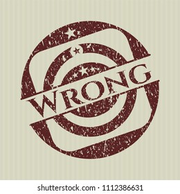  Red Wrong rubber seal