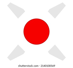 Red X sign, shape, letter. Crosshair, target mark, reticle concept icon