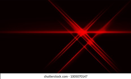 red x target mark light abstract
