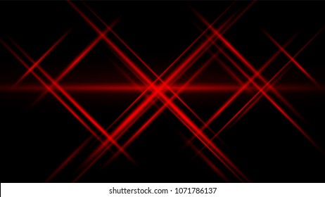 red x target mark light abstract