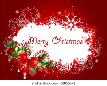 red xmas background