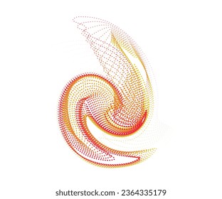 a red and yellow abstract design, Black and pink  gradient symbol logotype halftone vector texture grid abstract cyan spot