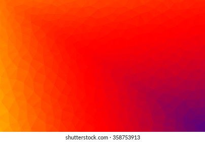 Red yellow abstract geometric low poly background. Abstract vector wallpaper. Vector illustration for business, web, and applications.