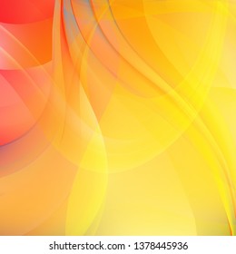 Red and Yellow Background Vector Image
