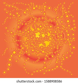 Red yellow background,innovative design,Design effects