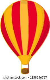 red  and yellow balloon