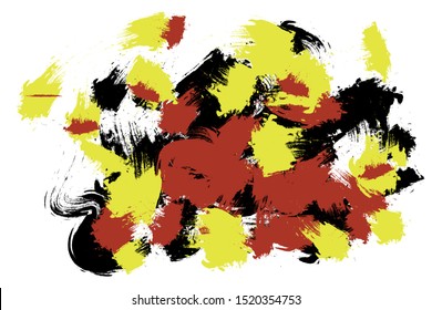 red yellow and black vector grunge texture, abstract background.
