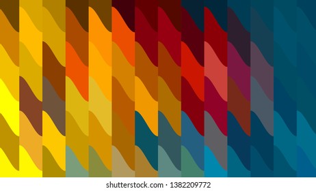 Red Yellow and Blue Geometric Shapes Background