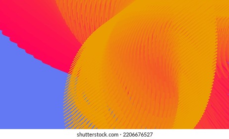 Red yellow blue gradient colors trendy vector background