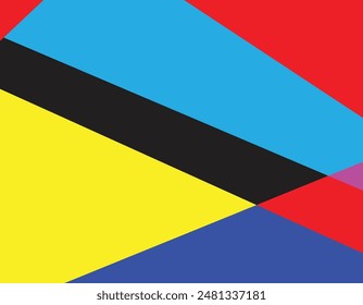 Red, Yellow, Blue, and pink color combination abstract background design.