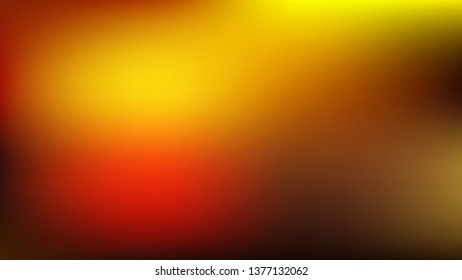 Red and Yellow Blurred Background