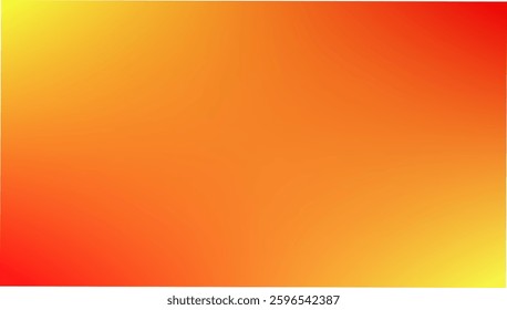 Red and Yellow blurry gradient background. Vector illustration.