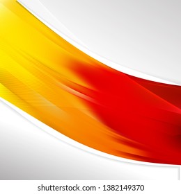 Red and Yellow Brochure Design