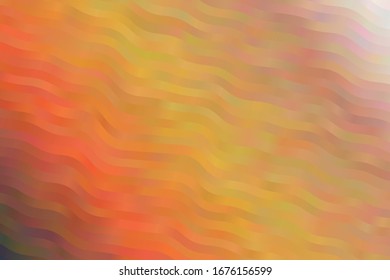Olas rojas, amarillas y marrones abstractas fondo vectorial. Patrón simple.