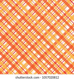 Red - yellow checkered background for textiles, covers and wallpapers.