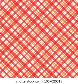 Red - yellow checkered background for textiles, covers and wallpapers.