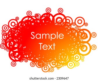 red and yellow circles
