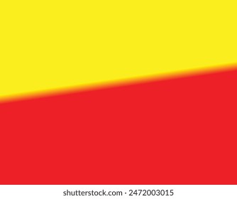 Combinación de colores rojo y amarillo con diseño de fondo de degradado suave.