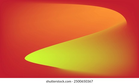 Red and yellow color light effect different and unique abstract gradient background design.
