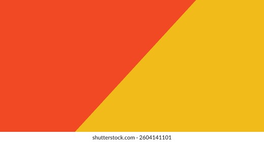 red and yellow color paper texture background. Trend colors, geometric paper background. Colorful of soft paper background.