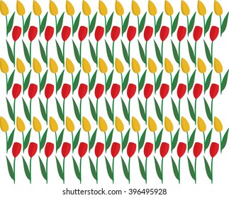 red and yellow flower